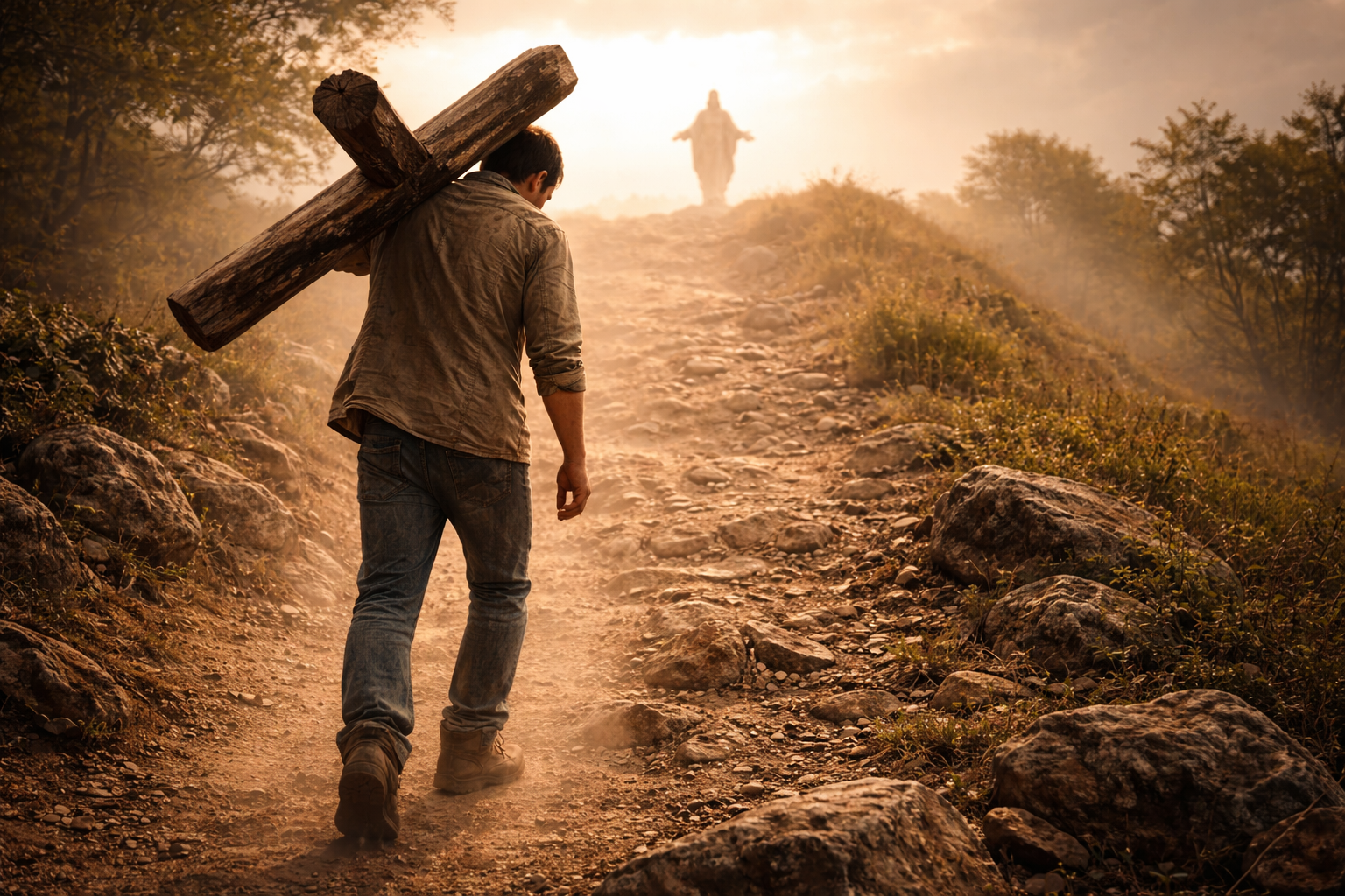 Seguir a Jesús no es una postal bonita.Es un camino real.