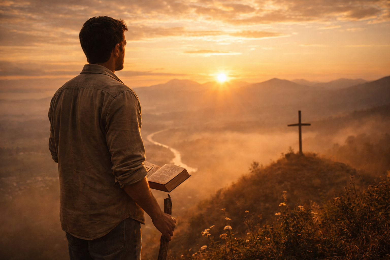 la misión te da sentido de vida, crees, trabajas y confías.