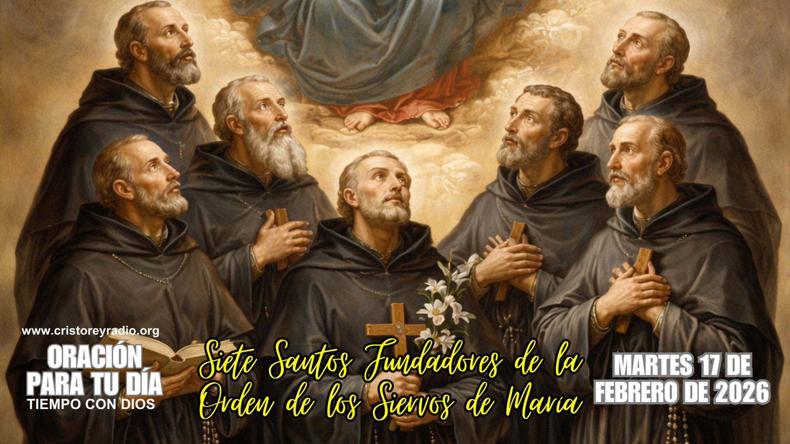 Oración para el martes 17 de febrero de 2026.