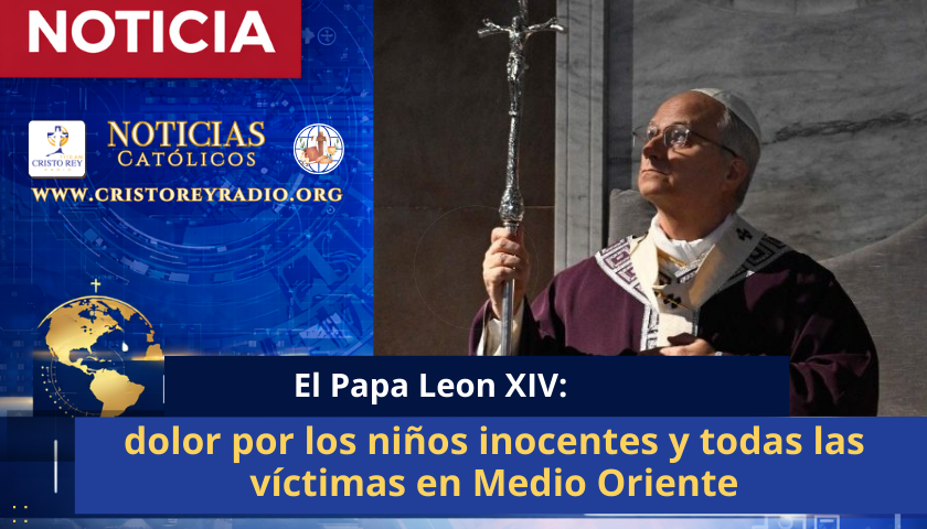 El Papa: dolor por los niños inocentes y todas las víctimas en Medio Oriente