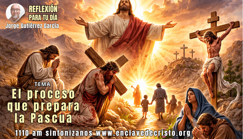 Reflexión Jorge Gutiérrez García / Tema: El proceso que prepara la Pascua