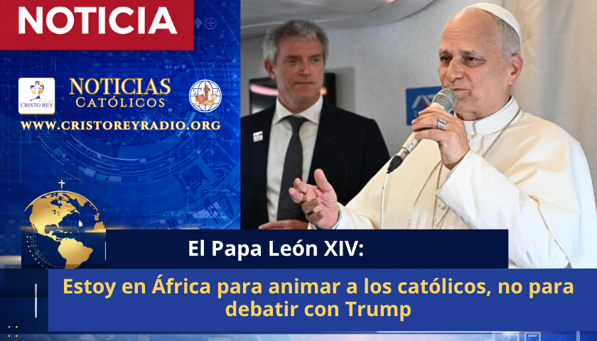 El Papa: estoy en África para animar a los católicos, no para debatir con Trump