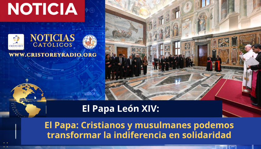 El Papa: Cristianos y musulmanes podemos transformar la indiferencia en solidaridad