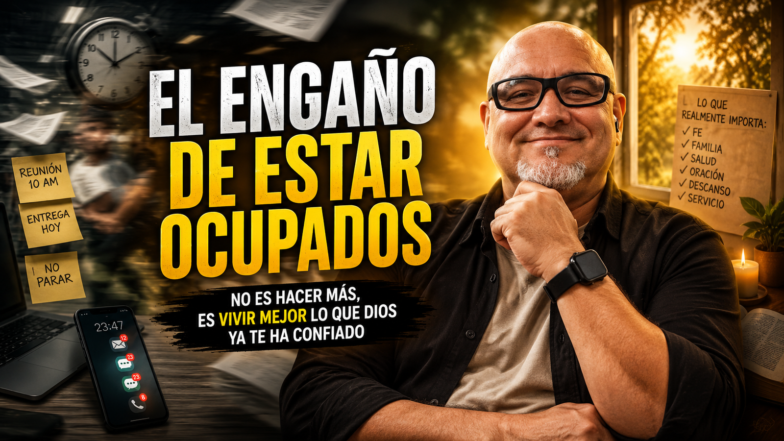Reflexión Jorge Gutiérrez García / Tema: ¿Qué dosis necesita tu vida del amor de Dios…?