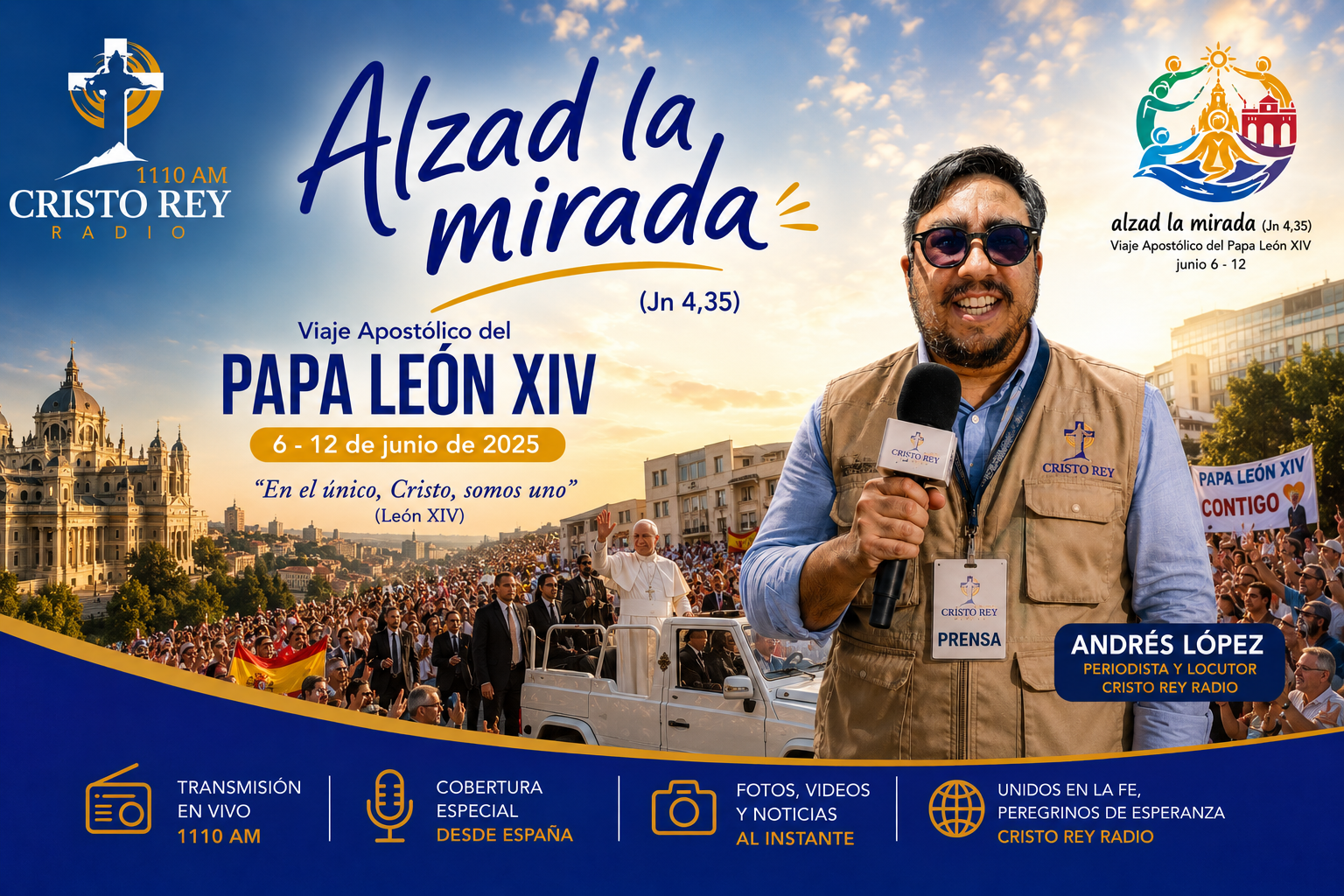 León XIV preside la celebración del Corpus ante más de 1,5 millones de personas