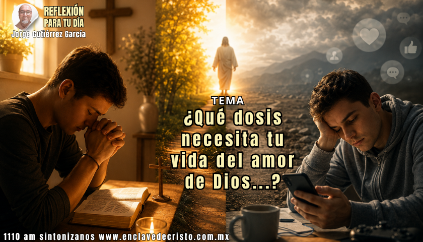 Reflexión Jorge Gutiérrez García / Tema: ¿Tu relación con Dios es profunda o superficial?
