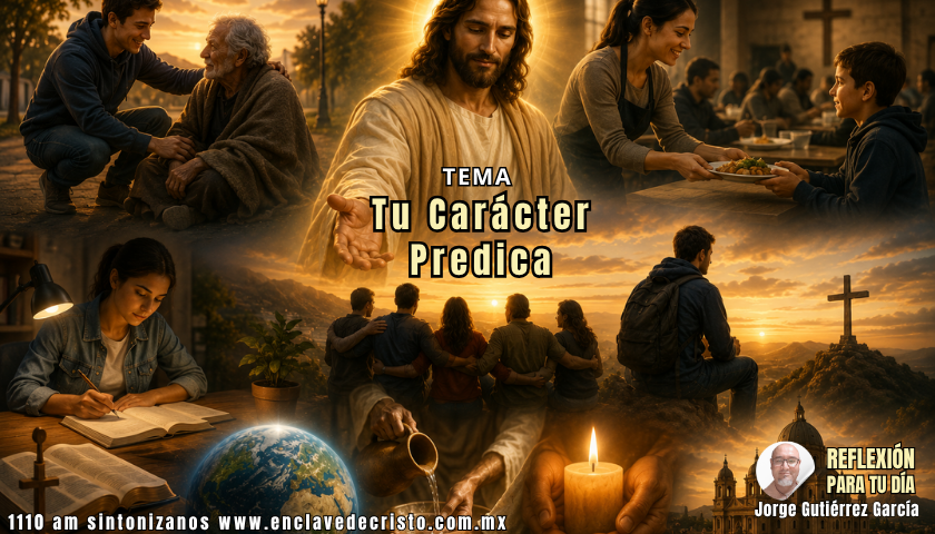 Reflexión Jorge Gutiérrez García / Tema: Tu Carácter Predica