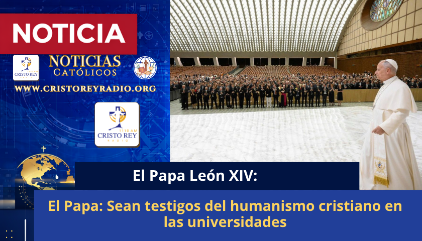 El Papa: Sean testigos del humanismo cristiano en las universidades