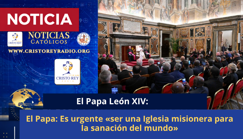 El Papa: Es urgente «ser una Iglesia misionera para la sanación del mundo»