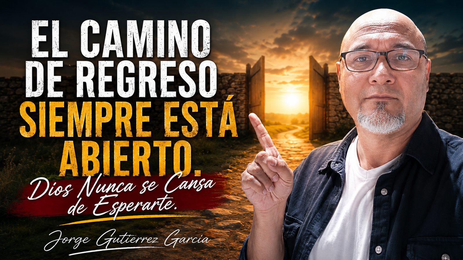 𝐑𝐞𝐟𝐥𝐞𝐱𝐢𝐨́𝐧 𝐩𝐚𝐫𝐚 𝐥𝐚 𝐧𝐨𝐜𝐡𝐞El Camino de Regreso Siempre Está Abierto.Dios Nunca se Cansa de Esperarte.