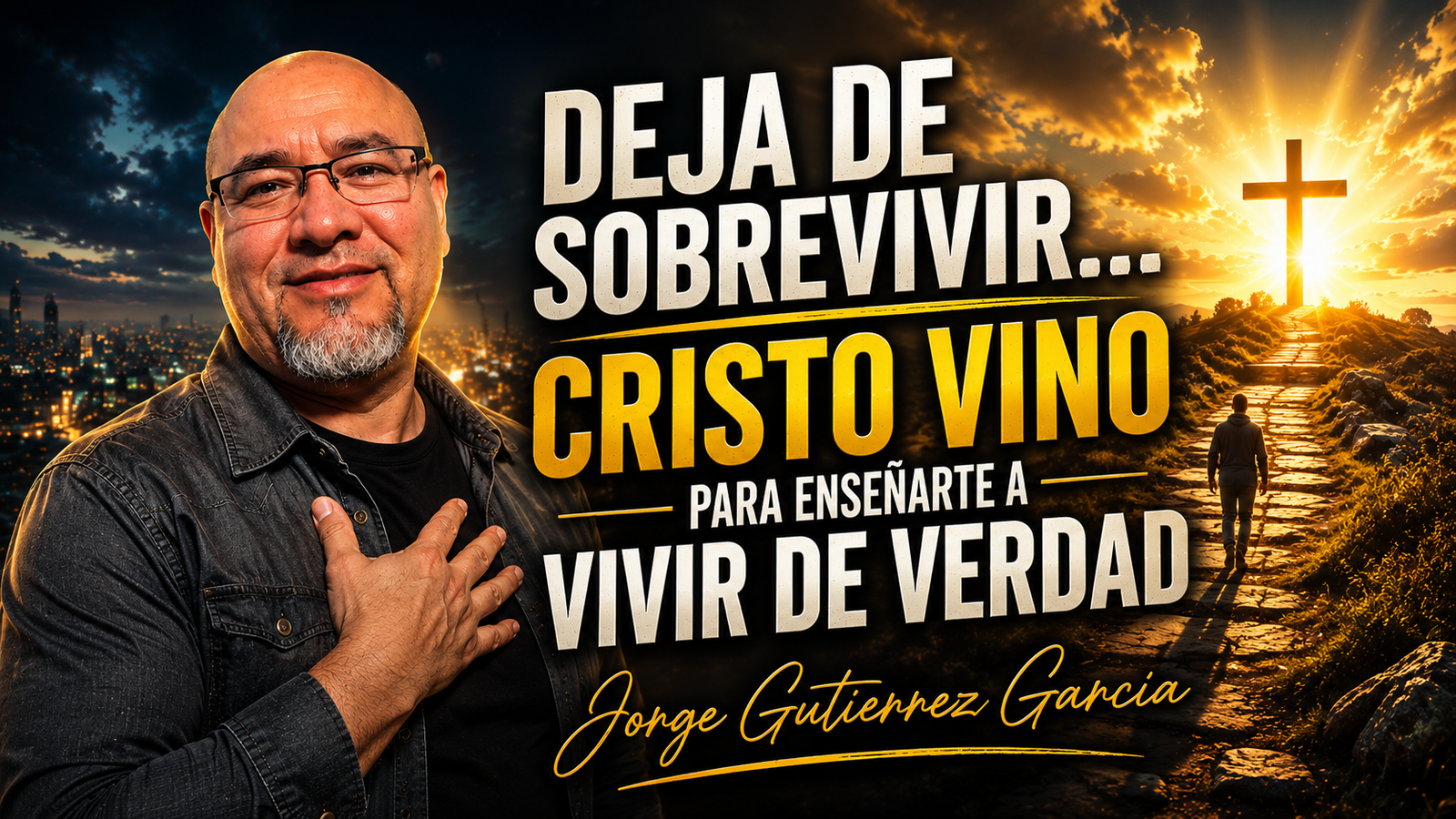 𝐑𝐞𝐟𝐥𝐞𝐱𝐢𝐨́𝐧 𝐩𝐚𝐫𝐚 𝐥𝐚 𝐧𝐨𝐜𝐡𝐞Deja de Sobrevivir… Cristo Vino para Enseñarte a Vivir de Verdad