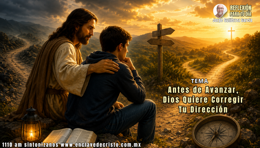 Reflexión Jorge Gutiérrez García / Tema: Antes de Avanzar, Dios Quiere Corregir Tu Dirección