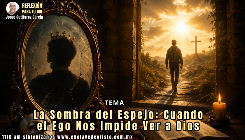Reflexión Jorge Gutiérrez García / Tema: La Sombra del Espejo: Cuando el Ego Nos Impide Ver a Dios
