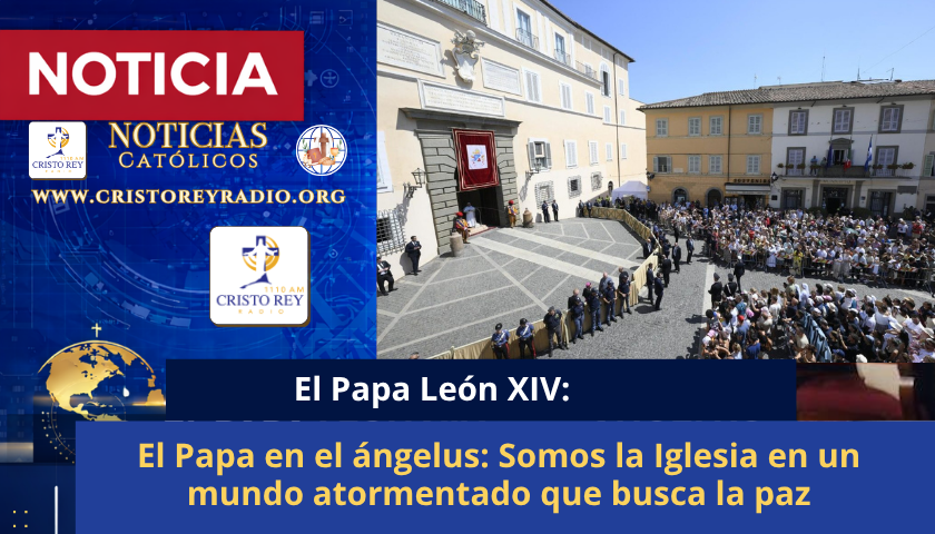 El Papa en el ángelus: Somos la Iglesia en un mundo atormentado que busca la paz