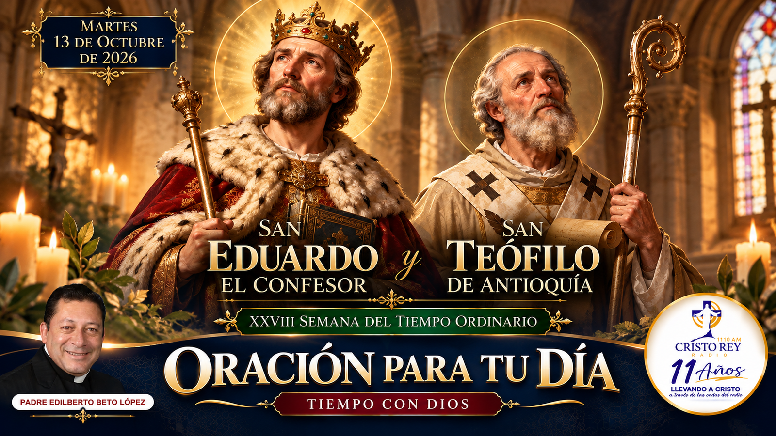 ORACIÓN PARA EL MARTES 13 DE OCTUBRE DE 2026