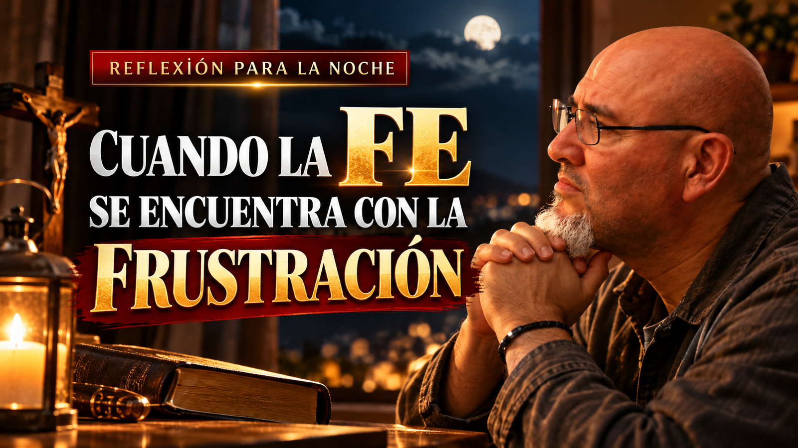 𝐑𝐄𝐅𝐋𝐄𝐗𝐈𝐎́𝐍 𝐏𝐀𝐑𝐀 𝐋𝐀 𝐍𝐎𝐂𝐇𝐄 𝐂𝐔𝐀𝐍𝐃𝐎 𝐋𝐀 𝐅𝐄 𝐒𝐄 𝐄𝐍𝐂𝐔𝐄𝐍𝐓𝐑𝐀 𝐂𝐎𝐍 𝐋𝐀 𝐅𝐑𝐔𝐒𝐓𝐑𝐀𝐂𝐈𝐎́𝐍