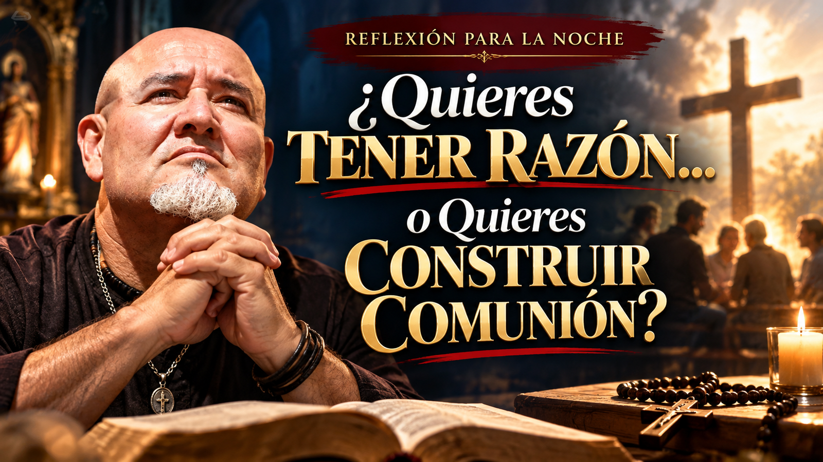 𝐑𝐄𝐅𝐋𝐄𝐗𝐈𝐎́𝐍 𝐏𝐀𝐑𝐀 𝐋𝐀 𝐍𝐎𝐂𝐇𝐄 “¿𝐐𝐮𝐢𝐞𝐫𝐞𝐬 𝐓𝐞𝐧𝐞𝐫 𝐑𝐚𝐳𝐨́𝐧… 𝐨 𝐐𝐮𝐢𝐞𝐫𝐞𝐬 𝐂𝐨𝐧𝐬𝐭𝐫𝐮𝐢𝐫 𝐂𝐨𝐦𝐮𝐧𝐢𝐨́𝐧?” Jorge Gutiérrez García